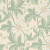 Little Greene Monroe Wallpaper - 0291MOGOLDZ - Gold Flower