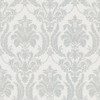 Galerie Italian Style Damask Wallpaper - 28806 - Blue / Cream