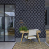 Graham & Brown Greenskeeper Geo Wallpaper - 120632 - Navy