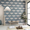 Galerie Stork Wallpaper - 34531 - Blue / Beige