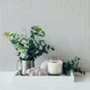 Galerie Pinstripe Motif Wallpaper - MC61024 - Grey