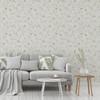 Galerie Petit Floral Motif Wallpaper - MC61035 - Green / White / Multi