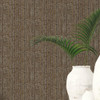 Galerie Natural FX 2 Bamboo Wallpaper - G67765 - Bronze Brown / Orange