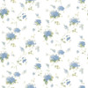 Galerie Hortensia Trail Wallpaper - PF38108 - Navy / Green / Light Yellow