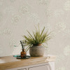 Fine Decor Grace Allium Wallpaper - FD43281 - Stone
