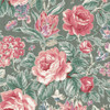 Laura Ashley Wild Roses Wallpaper - 122754 - Fern Green