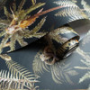 Holden Decor Monkey Oasis Wallpaper - 13700 - Charcoal