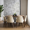 Fine Decor Zen Oriental Landscape Wallpaper - FD43441 - Silver Metallic