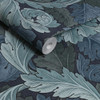 William Morris at Home - Acanthus Wallpaper - 124225 - Blue