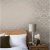 William Morris at Home - Strawberry Thief Fibrous Wallpaper - 124238 - Neutral