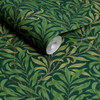 William Morris at Home - Willow Bough Wallpaper - 124247 - Deep Green