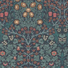 William Morris at Home - Blackthorn Wallpaper - 124251 - Navy