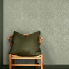 William Morris at Home - Marigold Fibrous Wallpaper - 124256 - Sage
