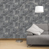 Galerie Wallcoverings Abstract Wallpaper - SM0605 - Charcoal
