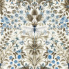 Clarke & Clarke Mirabell Wallpaper - W0196/01 - Denim