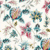 Clarke & Clarke Sizergh Wallpaper - W0198/04 - Teal / Berry