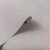 Clarke & Clarke Standen Wallpaper - W0199/01 - Blush