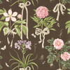 Sanderson Cupid's Beau Wallpaper - 217313 - Morel / Mantle