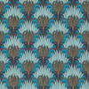 Morris & Co Tulip & Bird Wallpaper - 510017 - Opal / Seafoam