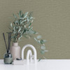 Grandeco Telma Wallpaper - 199510 - Sage Green