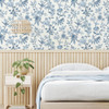 Fine Decor Eleanor Wallpaper - FD43447 - Blue