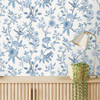 Fine Decor Eleanor Wallpaper - FD43447 - Blue
