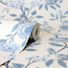 Fine Decor Eleanor Wallpaper - FD43447 - Blue