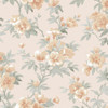 Laura Ashley Rosamund Wallpaper - 127390 - Apricot