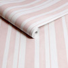 Rachel Ashwell Watercolour Stripe Wallpaper - 125116 - Pink
