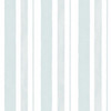 Rachel Ashwell Watercolour Stripe Wallpaper - 125117 - Blue