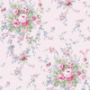 Rachel Ashwell Garden Floral Wallpaper - 125127 - Pink Blue