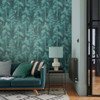 Graham & Brown Norse Forest Wallpaper - 121428 - Teal