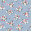 Cath Kidston Clifton Floral Wallpaper - 125507 - Blue