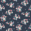 Cath Kidston Clifton Floral Wallpaper - 125510 - Navy