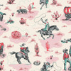 Cath Kidston Cowgirls Wallpaper - 125534 - Pink