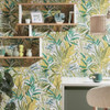 NEXT Wonderland Jungle Leaves Wallpaper - 124905 - Greens