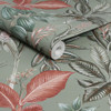 NEXT Rainforest Leaves Wallpaper - 120209 - Sage