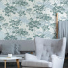 Superfresco Easy Meadow Wallpaper - 128142 - Teal