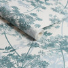 Superfresco Easy Meadow Wallpaper - 128142 - Teal