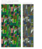 Designers Guild Raku Patchwork Wallpaper - PDG1203/01 - Emerald