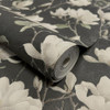Holden Decor Opus Petalina Wallpaper - 36403 - Charcoal