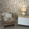 Rasch Agate Wallpaper - 529456 - Taupe