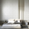 Galerie Damasco Allegro Wallpaper - IS33321 - Grey