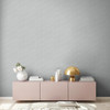 Galerie Cotton Texture Wallpaper - WH30131 - Silver / Grey