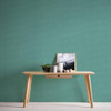 Galerie Cotton Texture Wallpaper - WH30138 - Teal Green