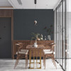 Galerie Cotton Texture Wallpaper - WH30139 - Black