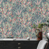 Galerie Bohemian Floral Wallpaper - WH30141 - Blue