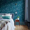 Graham & Brown Flower Press Wallpaper - 124106 - Denim