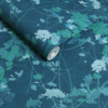 Graham & Brown Flower Press Wallpaper - 124106 - Denim