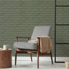 Fine Decor Painted Brick Wallpaper - FD43603 - Sage